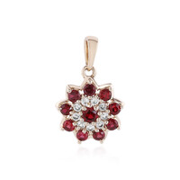 Pendentif en or et Rubis de Tanzanie (de Melo)