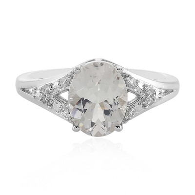 Bague en argent et Danburite