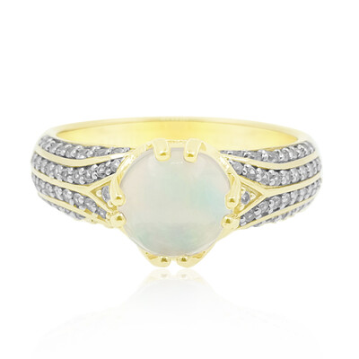 Bague en or et Opale Welo AAA (de Melo)