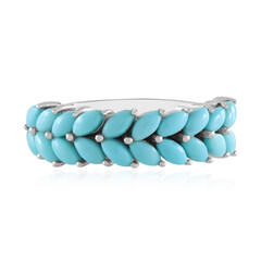 Bague en argent et Turquoise Sleeping Beauty (Faszination Türkis)