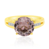Bague en or et Morganite AAA du Brésil (AMAYANI)