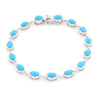 Bracelet en argent et Turquoise Sleeping Beauty