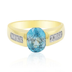 Bague en or et Zircon de Ratanakiri (de Melo)