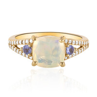 Bague en argent et Opale Welo