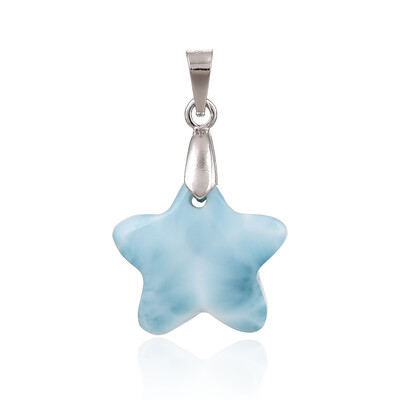 Pendentif en argent et Larimar