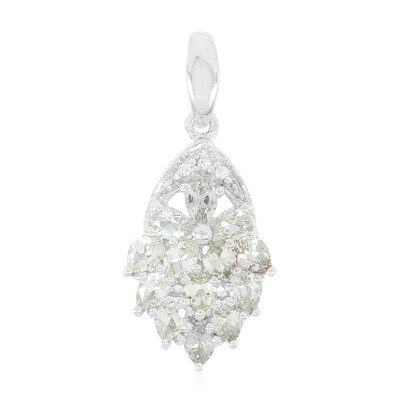 Pendentif en argent et Tourmaline