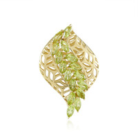 Pendentif en or et Péridot (Ornaments by de Melo)