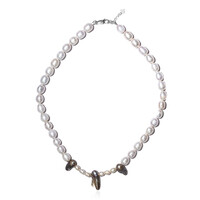 Collier en argent et Perle de culture d'eau douce (TPC)