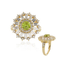 Bague en or et Sphène (de Melo)