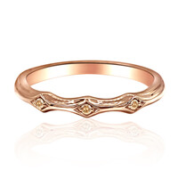 Bague en or et Diamant rose de France SI1 d'Argyle 