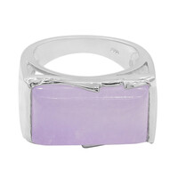 Bague en argent et Jade