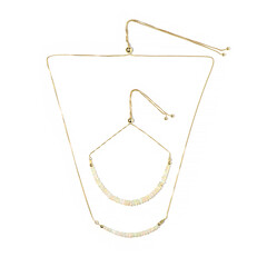 Parure en argent et Opale Welo