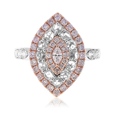 Bague en or et Diamant rose I1 (CIRARI)