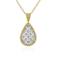 Collier en argent et Diamant I3 (I)