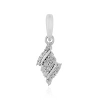 Pendentif en argent et Diamant I1 couleur (I)
