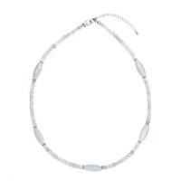 Collier en argent et Pierre de Lune