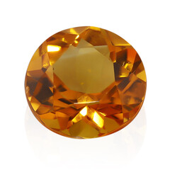  Citrine mandarine (gemme et boîte de collection)