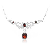 Collier en argent et Grenat