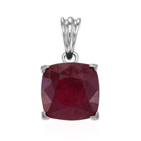 Pendentif en argent et Rubis de Madagascar