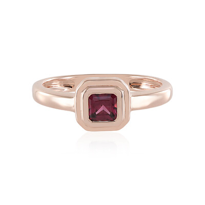 Bague en argent et Grenat Rhodolite