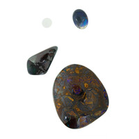  Opale Matrice (gemme et boîte de collection)