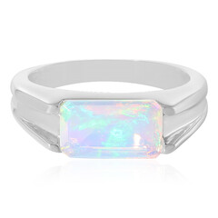 Bague en argent et Opale Welo