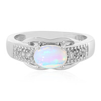 Bague en argent et Opale Welo