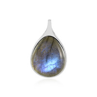 Pendentif en argent et Labradorite bleue de Maniry (KM by Juwelo)