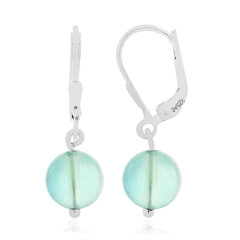 Boucles d'oreilles en argent et Fluorite