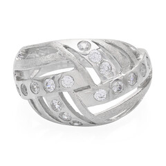 Bague en argent et Zircon