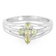 Bague en argent et Tourmaline cuprifère