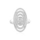 Bague en argent et Zircon