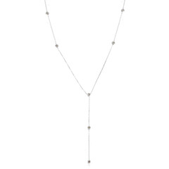 Collier en or et Diamant VS1 champagne (de Melo)