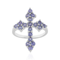 Bague en argent et Tanzanite