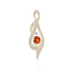 Pendentif en or et Grenat Spessartite (AMAYANI)