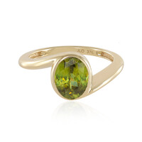Bague en or et Sphène