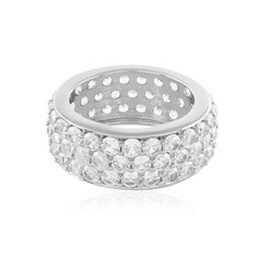 Bague en argent et Zircon (de Melo)