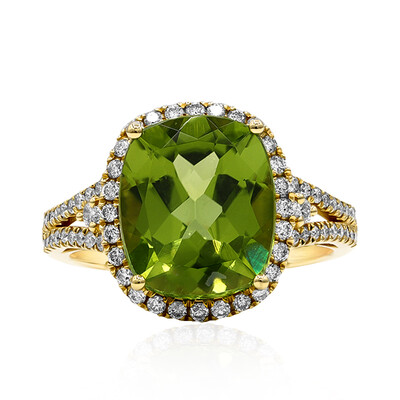 Bague en or et Péridot de Dashihe (CIRARI)