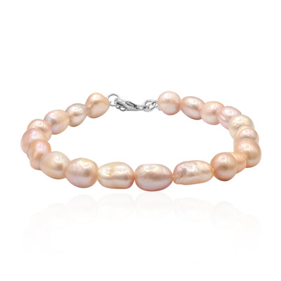 Bracelet en argent et Perle de culture d'eau douce (TPC)