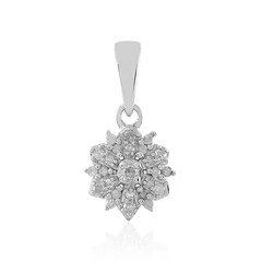 Pendentif en argent et Diamant I2 (I)