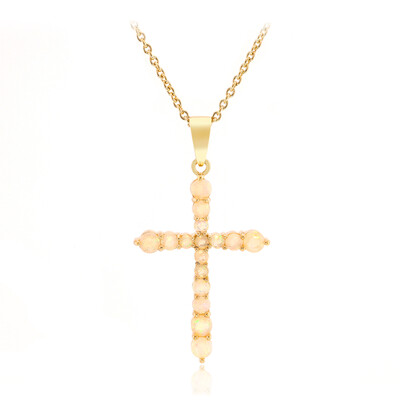 Collier en argent et Opale Welo