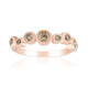 Bague en or et Diamant rose de France VS1 d'Argyle (Annette)