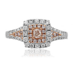 Bague en or et Diamant rose I1 (CIRARI)