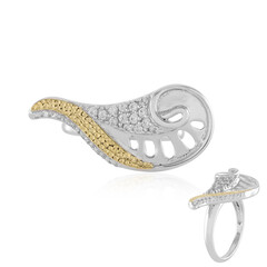 Bague en argent et Zircon