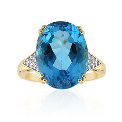 Bague en or et Topaze de Marambaia
