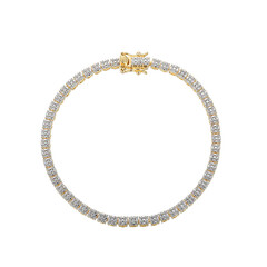 Bracelet en laiton et Diamant I3 (I) (Juwelo Style)