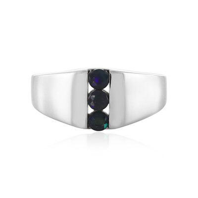 Bague en argent et Opale Mezezo