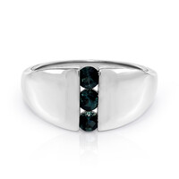 Bague en argent et Indicolite