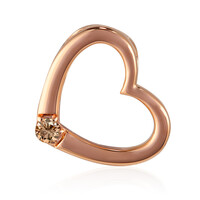 Pendentif en or et Diamant rose de France SI1 d'Argyle 