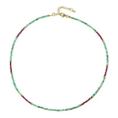 Collier en argent et Emeraude de Socoto